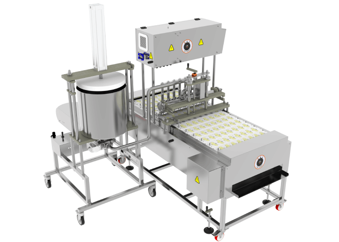 EKL-108-AUTO Otomatik Ekler Dolum Makinesi